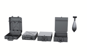 German 8cm mortar metal and wooden boxes decals included