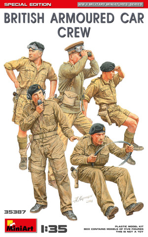 British Armoured Car Crew - Special Edition