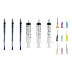 Syringe & Applicator Set (15 pcs)