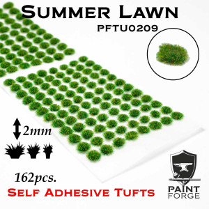 Summer Lawn Grass Tufts 2mm