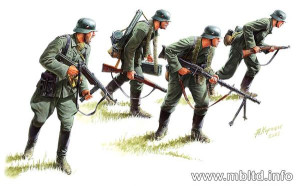 German Panzergrenadiers 1939 - 1942