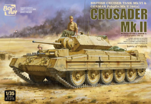 Crusader Mk.II (British Cruiser Tank MK.VI & German Pzkpfw.MK V746(e))