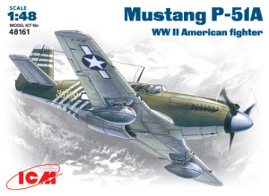 Mustang P-51A WWII American fighter
