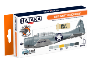 HTK-CS53 Early US Navy & USMC paint set