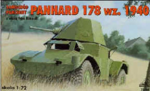 Panhard 178 wz.1940 French WWII Armored Car w/Renault Type Turret