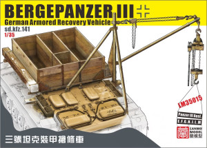 WWII German Armored Recovery Veh. Bergepanzer III