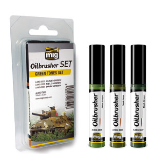 A.MIG 7502 Green Tones Set