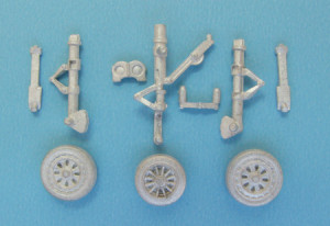 Lockheed T-33 / F-80 / P-80 - Landing Gear (especcially for Platz, but also for Sword and Heller kits)