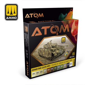 German WWII Tank ATOM Colors