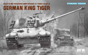 Sd.Kfz.182 Panzerkampfwagen VI Tiger Ausf.B King Tiger ARDENNES 1944