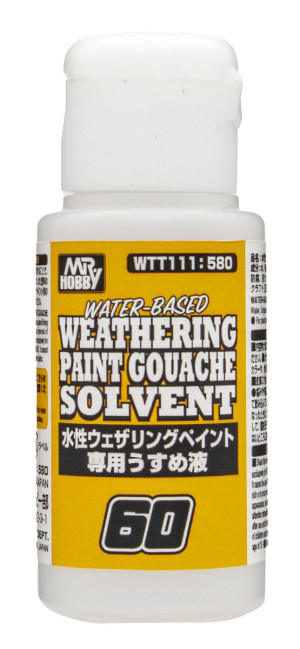 WTT111 Weathering Paint Gouache Solvent