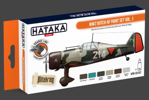 HTK-CS107 WW2 Dutch AF paint set vol.1