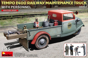 Tempo E400 Railway Miantenance Truck With Personnel