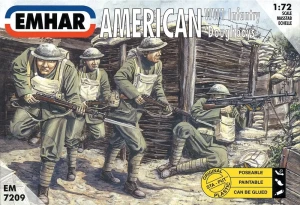 American WWI Infantry Doughboys