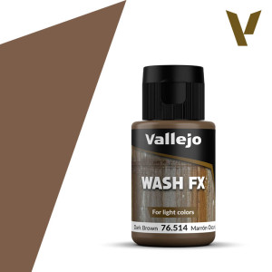 76514 Model Wash Dark Brown