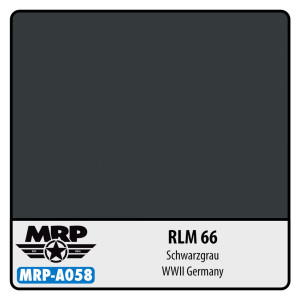 MRP-A058 RLM 66 Schwarzgrau, WWII Germany