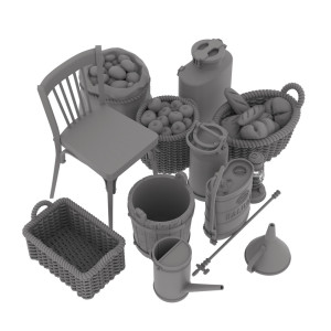 WWII Italian Farmhouse Accessories Vol. 1