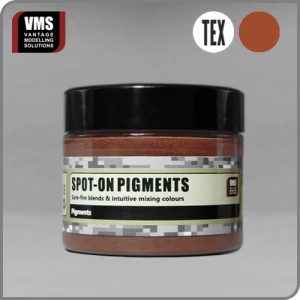 Spot-On Pigment No. 16 Vietnam Red Earth Textured