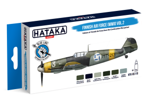 HTK-BS118 Finnish Air Force (WWII) Vol. 2 Paint Set