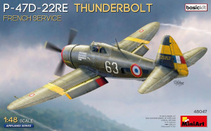 Republic P-47D-22RE Thunderbolt - French Service (Basic Kit)