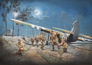 AS.51 Horsa Mk.I with British Paratroops