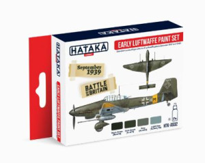 HTK-AS02 Early Luftwaffe paint Set