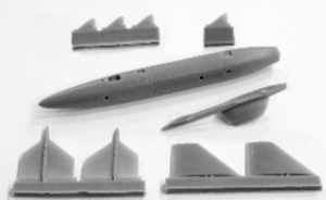 2 × Rb04E missiles w. launchers SAAB AJ37 Viggen