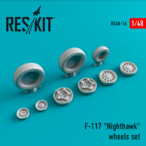 Lockheed F-117 "Nighthawk" wheels set