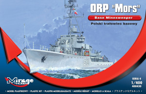 ORP " Mors " Polski trałowiec bazowy
