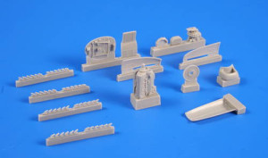 Avro Lancaster Mk.I/III - Engine set 1/72 for Airfix kit