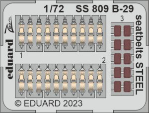 B-29 Seatbelts STEEL HOBBY 2000 / ACADEMY