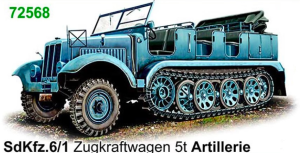 SdKfz.6/1 Zugkraftwagen 5t artillerie