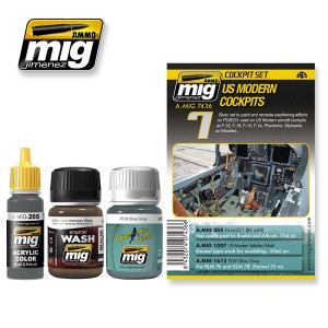 A.MIG 7436 US Modern Cockpits Set