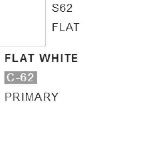 S062 Flat White - (Flat) Spray