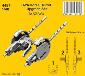 B-26 Dorsal Turret Upgrade Set (For ICM)