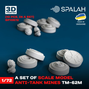Anti-tank Mines TM-62M (10 pcs / 3D-Printed)