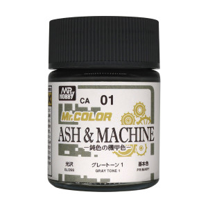 CA01 Ash & Machine Gray Tone 1 Gloss