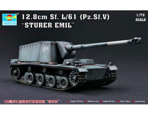 12.8cm Sf. L/61 (Pz.Sf.V) Sturer Emil