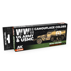 RCS129 US Army & USMC WWII Camouflage Colors