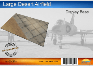 1:48 Large Desert Airfield 420 x 297mm