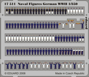 Naval Figures German WWII 1/350