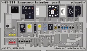 Lancaster interior TAMIYA