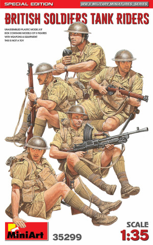 British Soldiers Tank Riders Special Edition