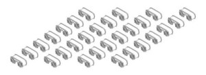 MG 15 Magazines for WW II German Guns (28 pcs)