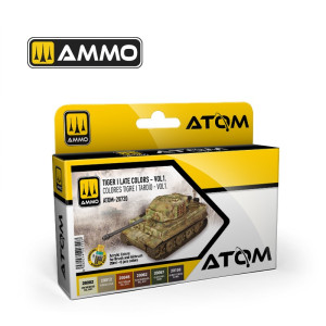 ATOM-20720 Tiger I Late Colors Set Vol.1