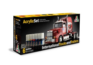International Trucks and Trailers Set