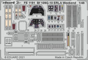 Bf 109G-10 ERLA Weekend EDUARD