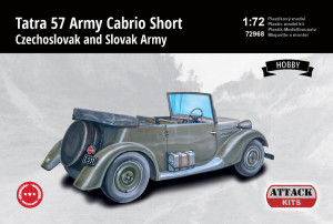 Tatra 57 Army Cabrio Short - Czechoslovak and Slovak Army (Hobby Line)