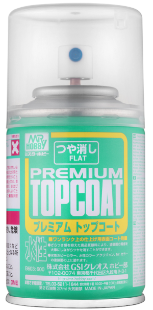 B-603 Mr.Premium TopCoat Flat Spray