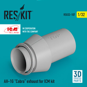 AH-1G 'Cobra' Exhaust For ICM Kit